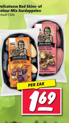  aardappelen 1 delicatesse red colour mix schaal kilo at color baking salads ole skins potatoes zak 