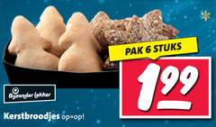  6 bijzonder kerstbroodjes pak stuks 