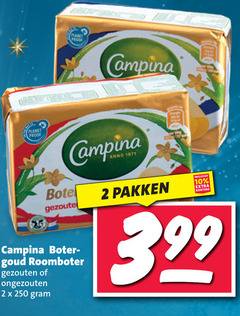  campina roomboter 2 10 250 planet proof boter gezoute anno pakken goud gezouten ongezouten 