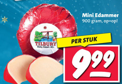  edammer kaas tilbury baby edam 40 mini stuk 