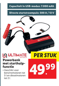  3 12 500 capaciteit usb modus ultimate speed powerbank functie benzinemotoren l dieselmotoren stuk 