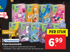  8 science play body soaps bath minerals jaar clementoni vermaak spelenderwijs leren stuk 