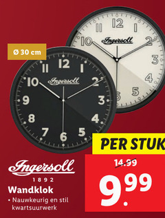  2 4 5 6 7 8 9 10 12 30 cm wandklok nauwkeurig stil kwartsuurwerk 3. stuk 