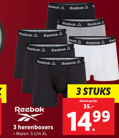  3 reebok r herenboxers maten xl stuks 