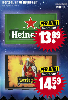  heineken hertog jan krat bier 18 24 25 30 at flessen reine jaar legitimatie alcohol nix18 