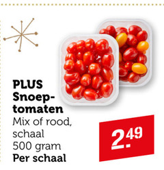  cherry tomaten 500 snoep mix rood schaal 