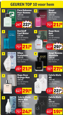  1 2 3 5 6 7 8 9 10 100 120 150 geuren top paco rabanne pour homme b ml aftershave heren davidoff cool water eau toilette hugo joop boss man sculpture nikos absolute parfum ckin2u elders orange men calvin klein in2u 00 all be 