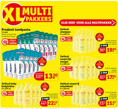  1 6 12 200 400 xl multi pakkers prodent tandpasta pak fresh gel menthol power men online klik multipakken zwitsal shampoo ml and at verzending artikel pomp baby bodylotion body lotion zeepvrije wasgel zeepvrij schuimbad 