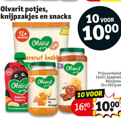  6 10 15 250 1000 12 olvarit potjes knijpzakjes snacks maanden up spaghetti bolognese strawberry pompon aardappel 