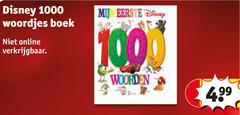  1000 disney woordjes boek online woorden 