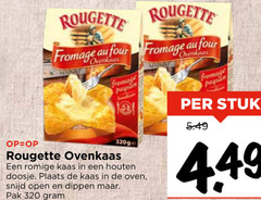  kaas 320 rougette fromage four ovenkaas paysan 320gb romige houten doosje plaats oven snijd open dippen pak stuk 