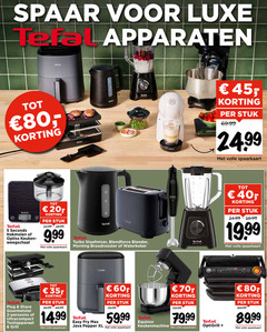  2 5 35 40 45 80 spaar luxe tefal apparaten stuk volle spaarkaart hakmolen keuken weegschaal 20 turbo staafmixer blendforce blender morning broodrooster waterkoker plug share gourmetstel persoons ultracompact tostiapparaat grill easy fry java pepper xl equinox keukenmachine optigrill 