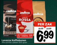  lavazza koffiebonen 5 500 espresso qualita italian rossa coffee beans 15 10 l soorten zakken zak 6 99 