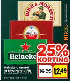  birra moretti heineken amstel krat bier 18 25 nix18 jaar legitimatie alcohol pils stuk 