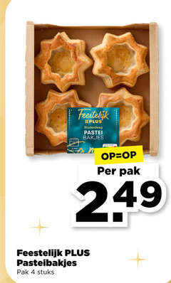  4 feestelijk bladerdeeg pastei bakjes pak pasteibakjes stuks 