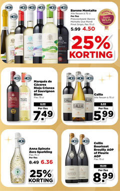  rode wijn witte rose 1 8 10 25 montalto barone montal pinot viognier italia syrah 0.0 win nero sicilia grigio siciliane animal colline rosso flessen fles 5.99 supermarkt keer crianza rueda rioja sauvignon blanc calli malbec degas call callia chardonnay anna zero sparkling brouilly collin fleurie authentique 99 