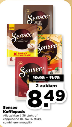  douwe egberts senseo koffiepads 2 16 36 new nouveau cappuccino big pack strong italian style forte pads zakken stuks xl zak combineren 