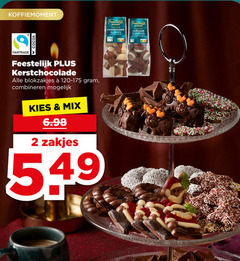  chocolade 2 koffiemoment feestelijk champagne kurken cupcake bonbons cocoa fairtrade kerstchocolade combineren mix zakjes 