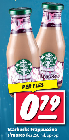  starbucks ijskoffie 250 flavour limited hap fles cappuccino frappuccino ml 