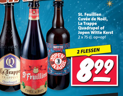  la trappe speciaalbieren 2 45 trappen trappist quadrupel noel open st. witte kerst flessen 