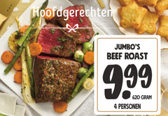  4 hoofdgerechten beef roast personen 