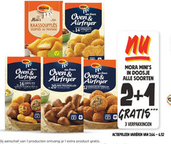  1 2 3 12 14 16 20 mora fromage four oven airfryer kipnuggets ca. hapjes mix bolts mini frikandellen rundvlees bitterballen viandel b doosje soorten varieeren aanschaf 