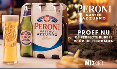  peroni speciaalbieren 6 gusto unico della italiana peren italia qualita nastro azzurro premium stile roma bottles 330ml proef bubbel feestdagen italiano nix18 