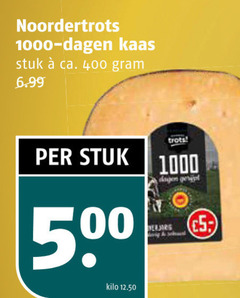  noordertrots kaas 5 400 1000 dagen stuk ca. 00 50 kilo trots 