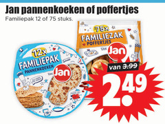  12 jan pannenkoeken poffertjes stuks 12x san familiezak 3.99 