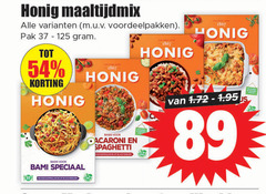  honig maaltijdmix 1867 voordeelpakken pak basis bami achterzijde spaghetti 