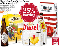  duvel la chouffe liefmans brouwerij t ij speciaalbieren 4 18 25 33 pak blikjes flesje blikje brouwer blonde belgisch speciaalbier biere specialite belge fruitesse serving 6 5 breed to fruit 