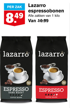  lazarro koffiebonen 1 zak espressobonen zakken kilo metal free espresso dark roast coffee beans packaging 