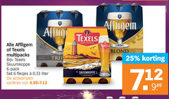  texels affligem speciaalbieren 6 25 multipacks skuumkoppe pack liter varieeren speciaalbier tarwebier blond rijk 