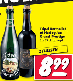  karmeliet hertog jan speciaalbieren 2 prestige tripel grand flessen 