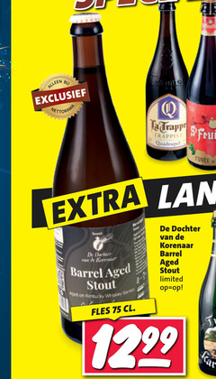  speciaalbieren 15 la trappen trappist quadrupel lang barrel aged stout kentucky whiskey fles dochter korenaar limited 