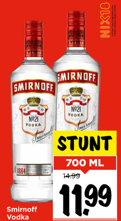  smirnoff wodka 18 700 1864 vodka ml nix18 jaar alcohol 