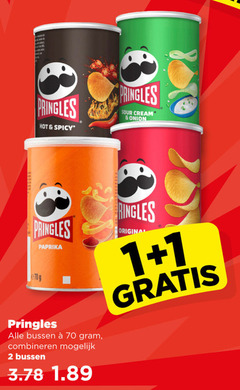  pringles chips 1 2 hot spicy sour cream paprika bussen combineren original 