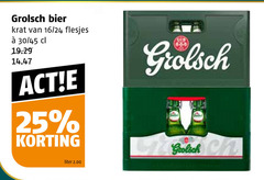  grolsch krat bier 25 16 24 30 45 liter 