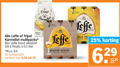  karmeliet leffe blikjes bier krat speciaalbieren 6 10 25 belgisch belge tripel verfijnd fris romig multipacks blond abdijbier liter m.u.v 0.0 varieeren 8 val anno blonde vanille tri geest 