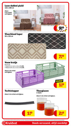  1 2 25 33 50 120 140 180 luxe dubbel plaid cm vloerkleed loper vouw kratje small medium 2.5 tochtstopper theeglazen stuks 2e halve artikel combinatie kruidvat verrassend 