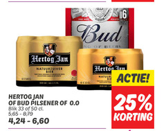  hertog jan bud blikjes bier 1 6 16 25 33 50 natuurzuiver traditioneel l water granen hopsoorten owned trade america register beers natuur 5.1 pilsener 0.0 blik 5 65 8 4 60 