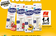  optimel drinkyoghurt 1 2 31 32 64 100 200 begin jaar dubbel to planet proof framboos suiker ml aardbei banaan passievrucht mango pakken liter varieeren weiden knorr 