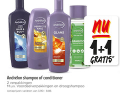  andrelon shampoo conditioner 1 2 100 men hair body haar lichaam eucalyptus aloe vera krul glans definieert veerkracht krullend arganolie haartype honing pro nature bamboo volume boost luchtig biologisch afbreekbaar droogshampoo varieeren 