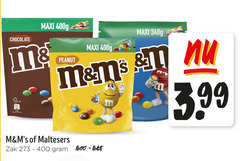  maltesers m en ms chocolade chocoladepindas 400 maxi chocolate peanut 00 3.99 zak 