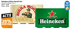  birra moretti heineken krat bier 10 24 25 30 liter v.a. ricetta cent 