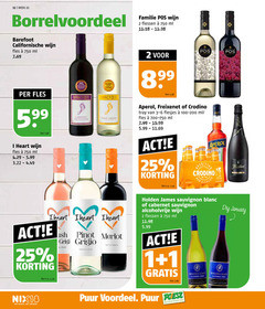  rose witte wijn rode 1 2 4 25 32 750 week 02 familie flessen ml barefoot californische fles heart liter cabernet sauvignon pinot grigio aperol freixenet crodino tray 3-6 5.99 v.a. crocin designer dry nix18 roken drinken merlot crisp fresh chip holden james blanc alcoholvrije puur voordeel supermarkten alcohol free 