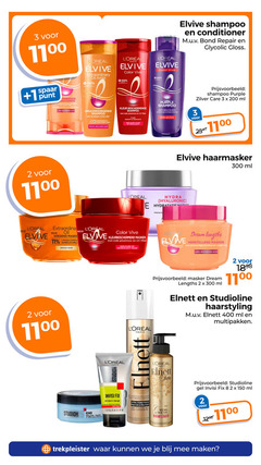  2 3 7 11 25 100 150 200 300 400 loreal paris elvive extraordinary oil color vive shampoo conditioner bond repair gloss spaar 1 punt plantaardige ole lang haar olie droog krullend kleur beschermende rode uv filter herleeft beschermt gekleurd highlights purple anti gele blond zilver care ml haarmasker hydra hyaluronic hydratatie intense voedend maske lipiden masker pioenroos lengths herstellend keratine castor dream elnett studioline haarstyling multipakken studio styling line fix clear clean gel super strong pray micro diffusion fixatie fixation forte vitamine avec satin new mousse trekpleister 