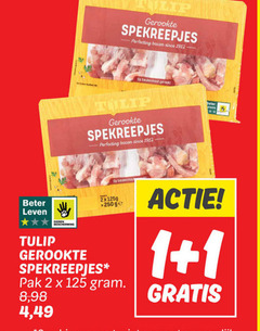  spekreepjes 1 2 250 tulip gerookte bacon since beukenhout gerookt beter leven dieren bescherming ge pak 8 4 