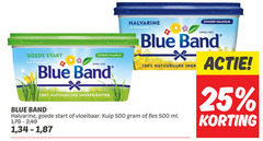  blue band margarine 8 25 100 500 start calcium vitamines palmolive natuurlijke halvarine vloeibaar kuip fles ml 1 2 