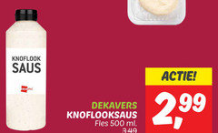  snacksaus 500 knoflook saus dekavers knoflooksaus fles ml 3 2 99 